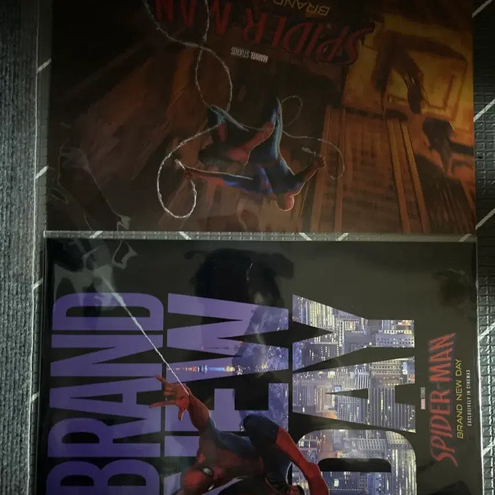 [BUNJANG] Spider-Man ScreenX PET Poster Set (2 Types) / 스파이더맨 3종 A3포스터 + 핀뱃지