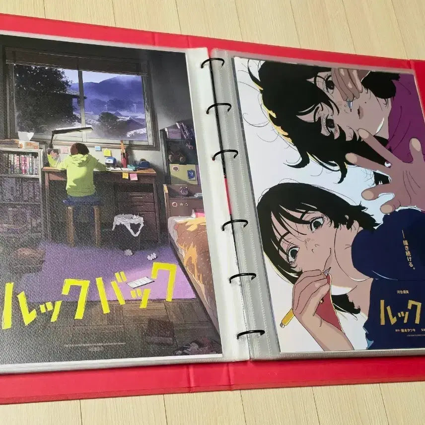 [BUNJANG] Fujimoto Tatsuki Look Back Artgraphy 2nd Edition A3 Poster Set / [초희귀한정판]영화 후지모토타츠키 룩백 아트그라피 2차 2종 1세트 포스터(A3) 일괄 메가박스 룩백 아트그라피 아그라 포스터