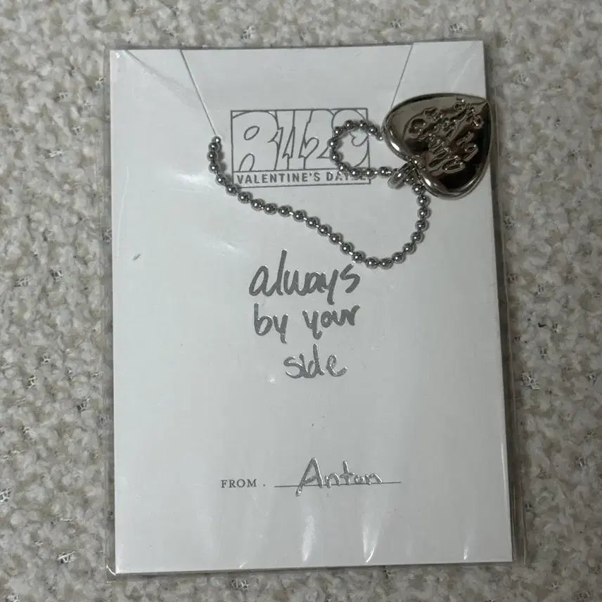 [BUNJANG] RIIZE Anton Valentine MD Necklace Set / 라이즈 앤톤 목걸이 발렌타인 MD 양도