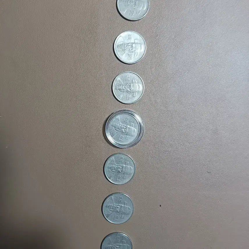 [BUNJANG] 1983-1990 South Korean 100 Won Coins Set / 100원 80년대 신주화 1983년~90년 7개1셋트및 각,각년도별 모음