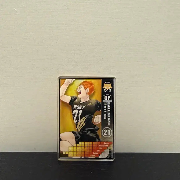 [BUNJANG] Haikyu!! Shueisha Jump Shop Hinata Shoyo Status Card / 하이큐!! 슈에이샤 점프샵 하이큐 굿즈 스테이더스 카드 히나타 쇼요 판매합니다