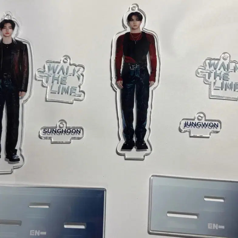 [BUNJANG] ENHYPEN Jungwon Sunghoon WERK THE LABEL MD Acrylic Stand Bundle Set / 엔하이픈 정원 성훈 웍더라인엠디 아크릴 스탠드 일괄판매