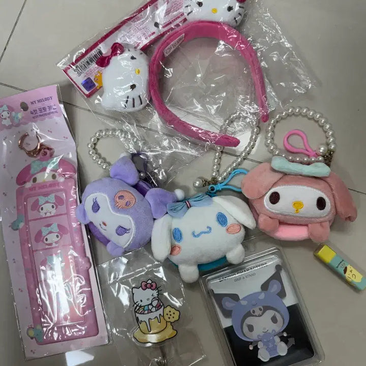 [BUNJANG] Sanrio Characters Goods Bundle Set (Kitty, My Melody, Cinnamoroll) / 산리오 캐릭터 굿즈 새상품 일괄 세트 (키티, 마이멜로디, 시나모롤)