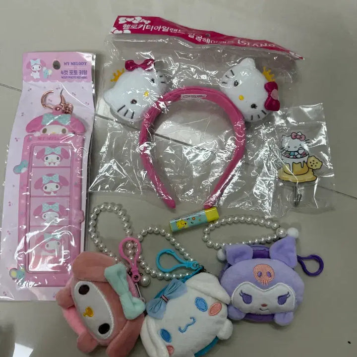 [BUNJANG] Sanrio Characters Goods Bundle Set (Kitty, My Melody, Cinnamoroll) / 산리오 캐릭터 굿즈 새상품 일괄 세트 (키티, 마이멜로디, 시나모롤)