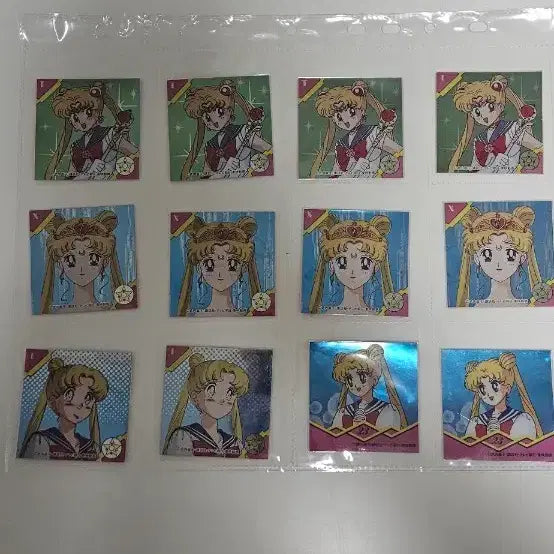 [BUNJANG] Sailor Moon Prism Hologram Seal Stickers / 세일러문 씰 스티커 프리즘 홀로그램