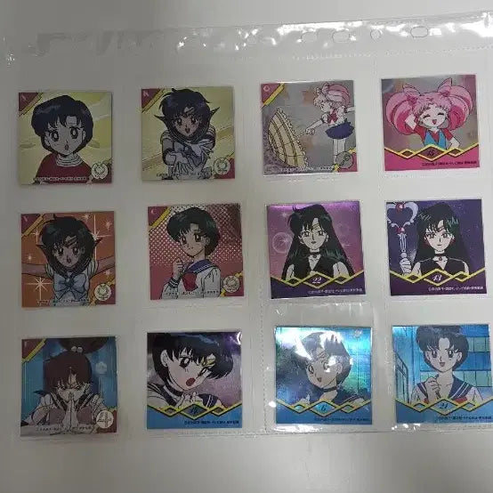 [BUNJANG] Sailor Moon Prism Hologram Seal Stickers / 세일러문 씰 스티커 프리즘 홀로그램