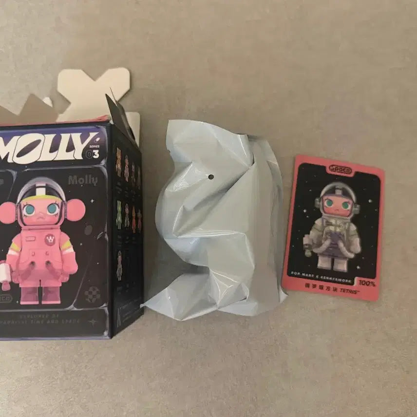 [BUNJANG] Molly Figure Sealed Space / 몰리 피규어 미개봉 4종세트 일괄