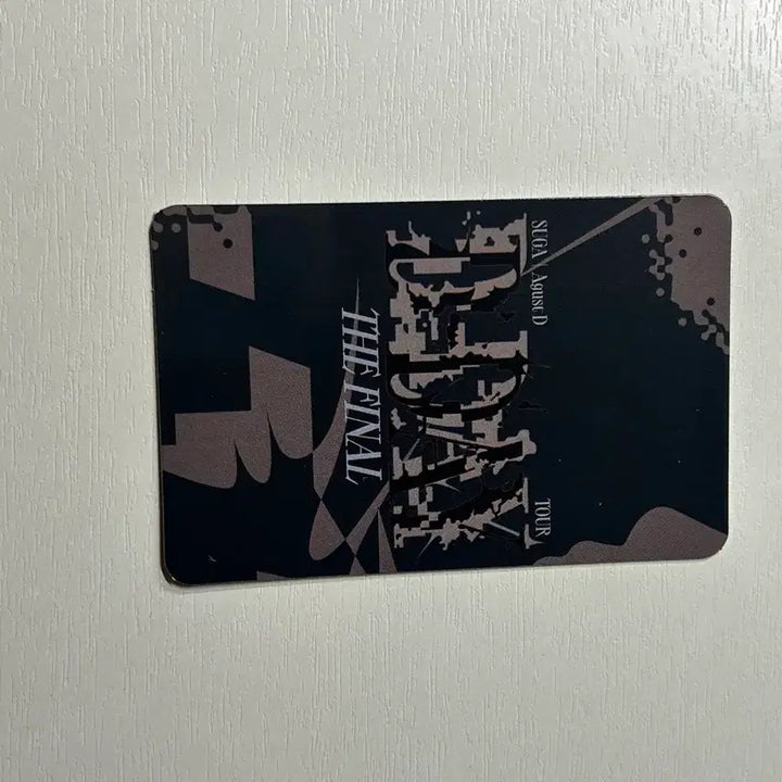 [BUNJANG] BTS Suga Agust D Concert Photocard / 방탄 bts 슈가 어거스트디 콘서트 입장포카 팝니다