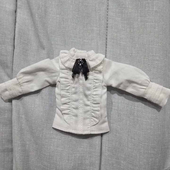 [BUNJANG] Obitsu 22/24cm Blouse Shirt with Frill and Ribbon Detail / 오비츠22 오비츠24 ob24 셔츠 블라우스
