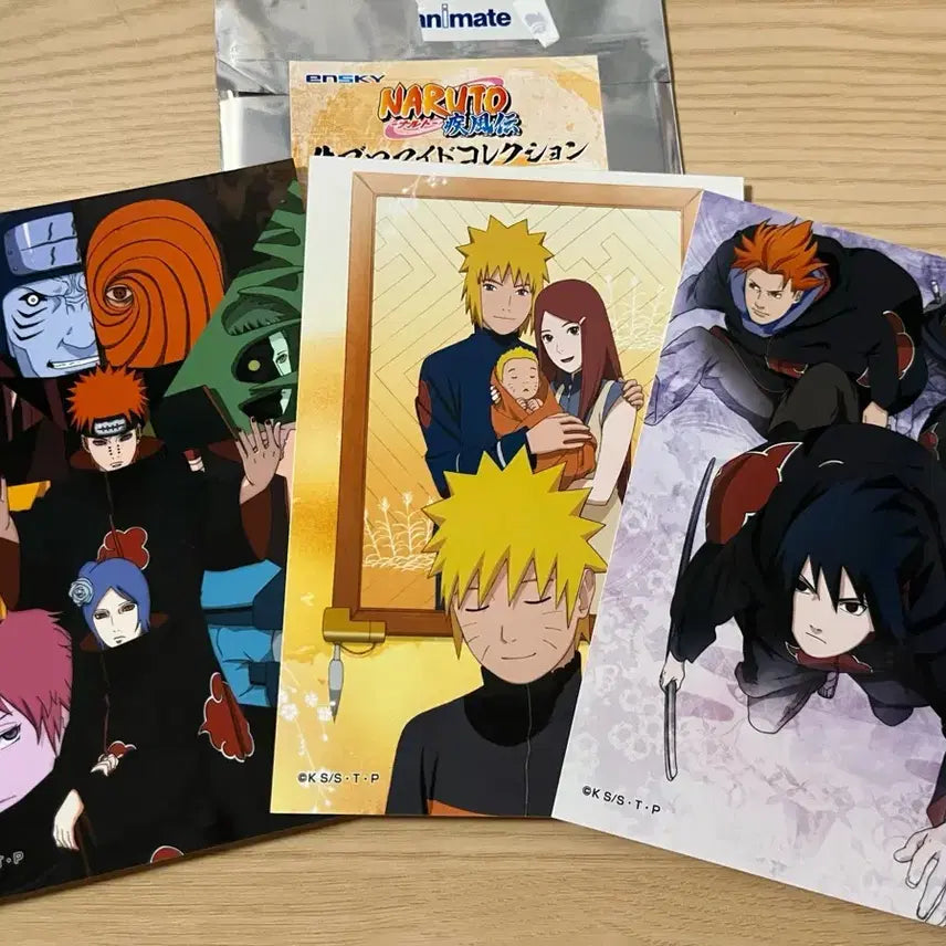 [BUNJANG] Naruto Bromide Poster Set / 나루토 브로마이드