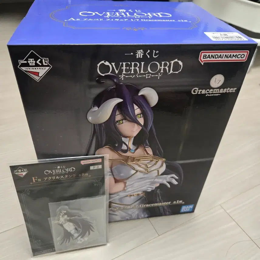 [BUNJANG] Ichiban Kuji Overlord Albedo Figure &amp; Acrylic Stand Set / 제일복권 오버로드 A상 알베도 , F상 알베도 스탠드