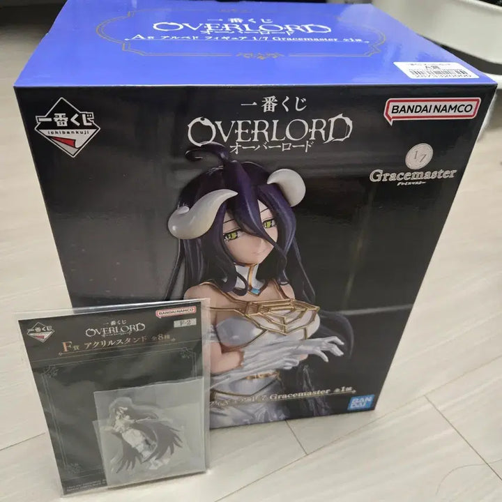 [BUNJANG] Ichiban Kuji Overlord Albedo Figure &amp; Acrylic Stand Set / 제일복권 오버로드 A상 알베도 , F상 알베도 스탠드