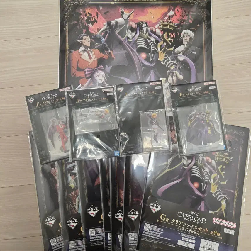 [BUNJANG] Ichiban Kuji Overlord Prize C, G, F Bundle Set / 제일복권 오버로드 C상, G상, F상 일괄