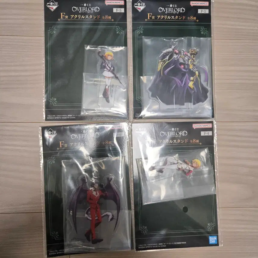 [BUNJANG] Ichiban Kuji Overlord Prize C, G, F Bundle Set / 제일복권 오버로드 C상, G상, F상 일괄