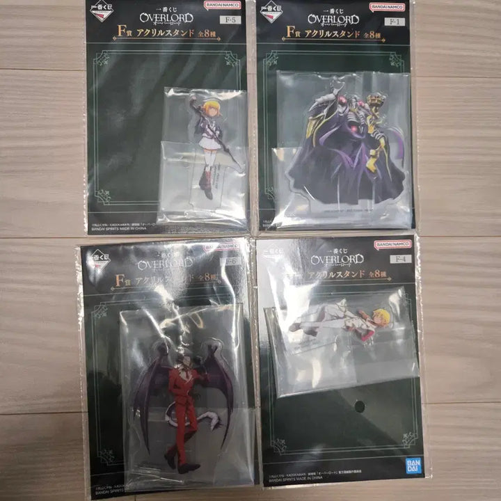 [BUNJANG] Ichiban Kuji Overlord Prize C, G, F Bundle Set / 제일복권 오버로드 C상, G상, F상 일괄