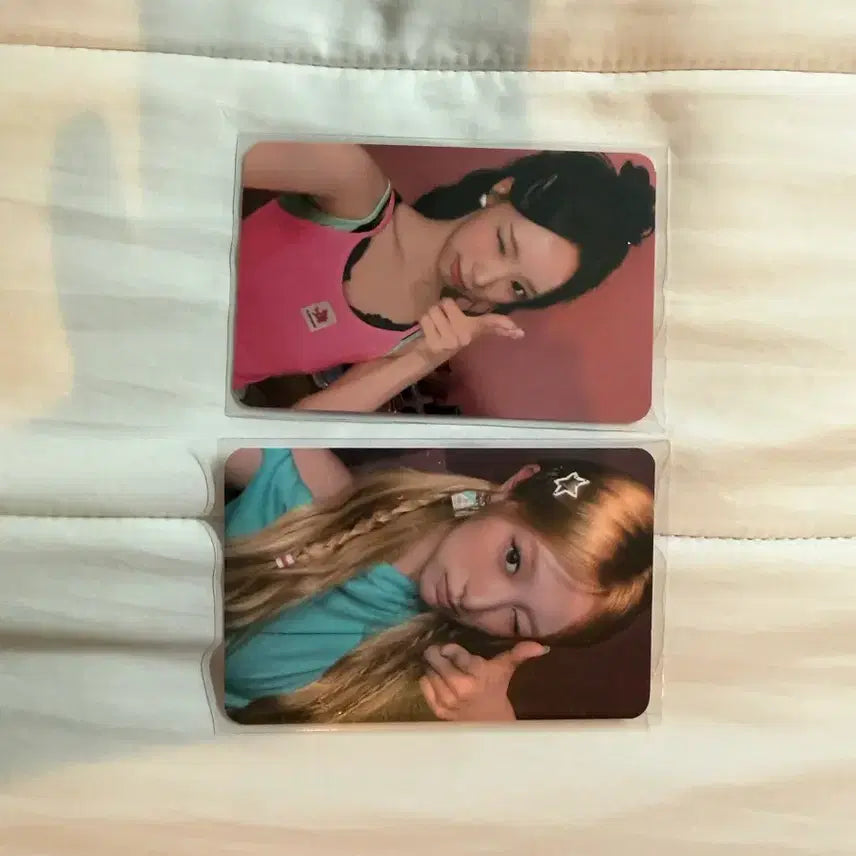 [BUNJANG] Rizenne Pretty Girl 2nd Week Pre-recording Live Recording Photocard Bundle Set - Wonhee, Mina / 리센느 프리티걸 사녹 공방 2주차 원이 미나미 포카 일괄