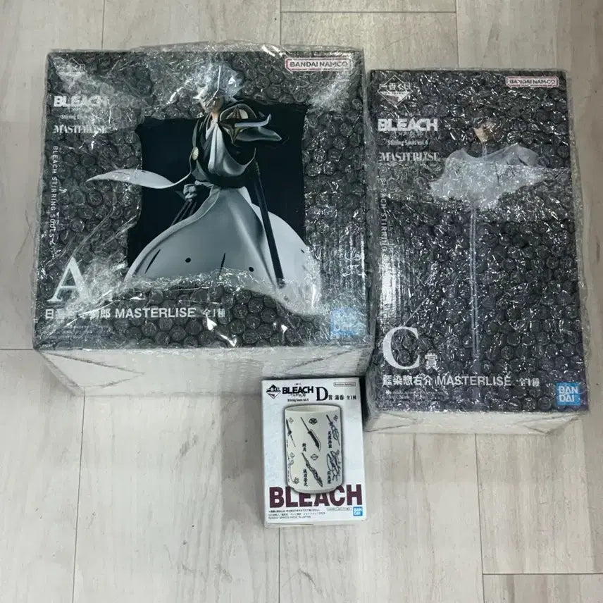 [BUNJANG] Bleach Ichiban Kuji Masterpiece Series A, C, D Prize Figures Bundle Set (Sealed) / 블리치 제일복권 쿠지 A,C,D상 피규어 미개봉 일괄