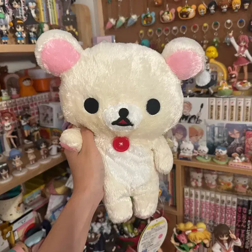 [BUNJANG] Vintage Long-Haired Korilakkuma Plush Doll Set / 고전 장모 코리락쿠마 봉제인형 세트 레어