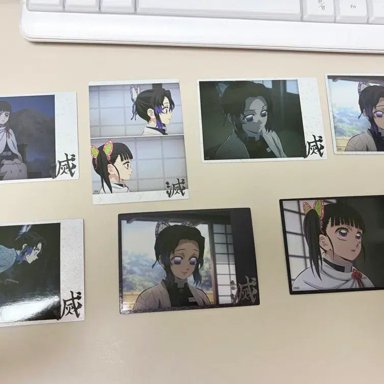 [BUNJANG] Demon Slayer Shinobu Kocho &amp; Kanae Kocho Highlight Picks Photocard Set / 귀멸의 칼날 하이라이트픽 시노부 카나오세트