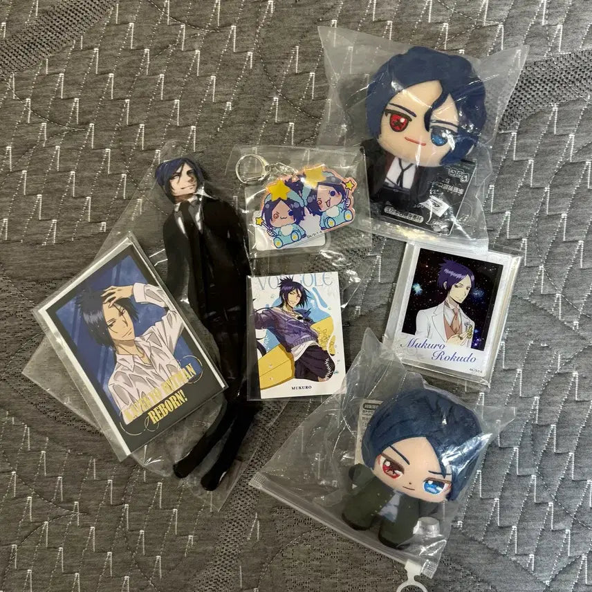 [BUNJANG] Reborn! Rokudo Mukuro Plush Doll Set / 가히리 가정교사히트맨리본 로쿠도 무쿠로 누이 인형 세트