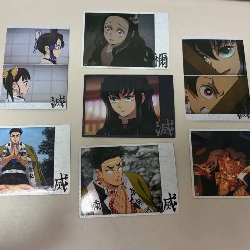 [BUNJANG] Demon Slayer Muichiro &amp; Gyomei Highlight Picks Set / 귀멸의 칼날 하이라이트픽 무이치로&amp;교메이 세트