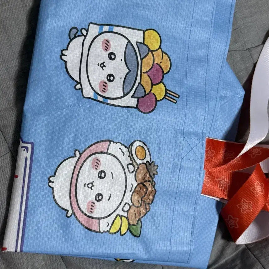 [BUNJANG] Chiikawa Tartan Bag / 치이카와 데이즈 타포린백