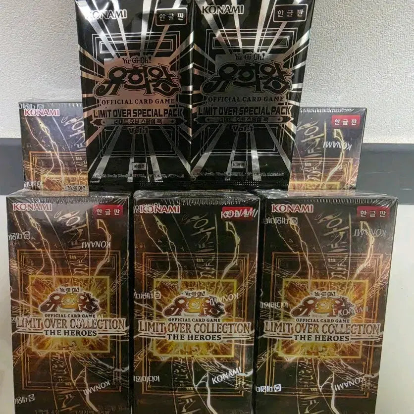 [BUNJANG] Yu-Gi-Oh! Limit Over Collection The Heroes Sealed / 유희왕 리미트 오버 컬렉션 더 히어로즈 판매(미개봉,슈링크)