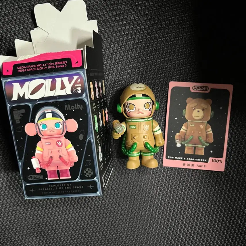 [BUNJANG] POP MART Space Molly Series 3 Ted / 팝마트 스페이스몰리3 테드