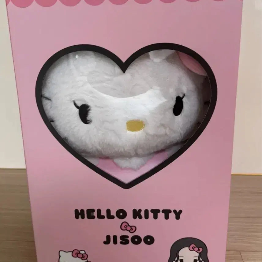 [BUNJANG] Hello Kitty x Jisoo Collaboration 40cm Plush Doll / 택포)헬로키티 x 지수 40cm 캐릭터 인형