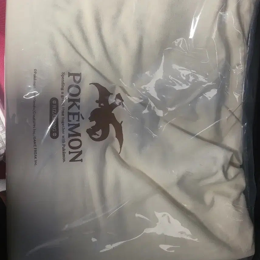 [BUNJANG] Pokemon Store Leather Canvas Tote Bag / 포켓몬스토어 레더 캔버스 토트백