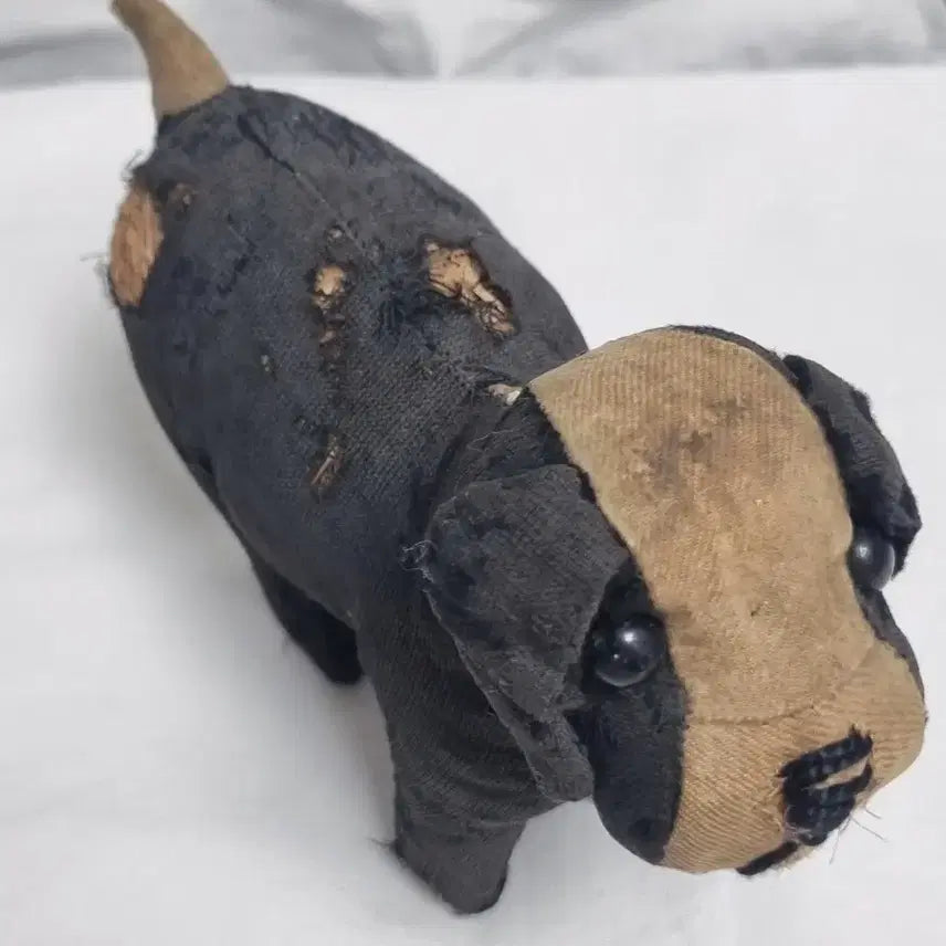 [BUNJANG] Antique Teddy Bear Dog Doll / 앤틱 강아지 인형 테디베어
