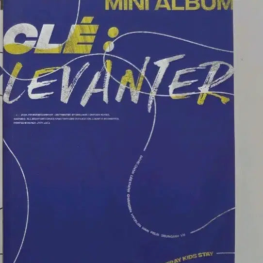 [BUNJANG] Stray Kids Mini Album CLE : LEVANTER / 스트레이키즈 미니앨범 CLE : LEVANTER