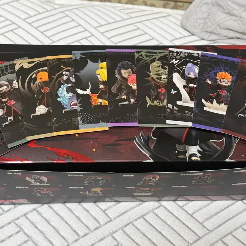 [BUNJANG] Pop Mart Naruto Akatsuki Full Set Card / 팝마트 나루토 아카츠키 풀세트 카드O