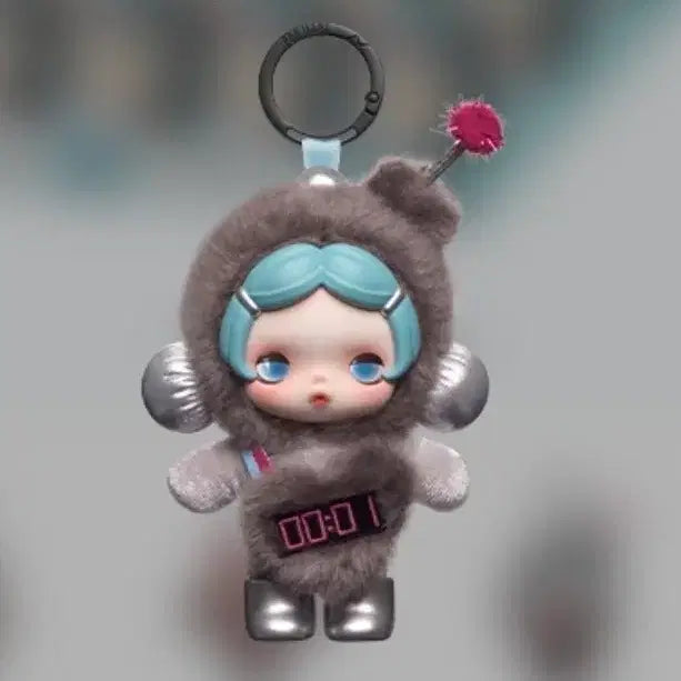 [BUNJANG] Pop Mart Skullpanda Off Mode Slow Down Doll Keychain / 팝마트 스컬판다 off 모드 slow down 인형 키링 오프모드