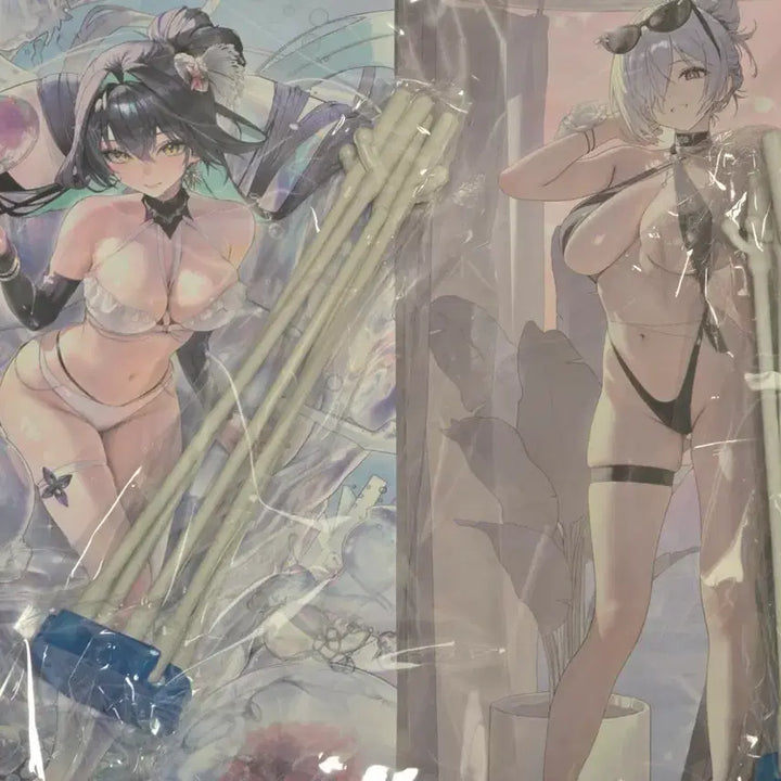 [BUNJANG] Niki Summer Pop-up Mini Banner Bundle (Siren &amp; Cinderella) / 니케 여름팝업 미니배너 특전 일괄 세이렌&amp;신데렐라