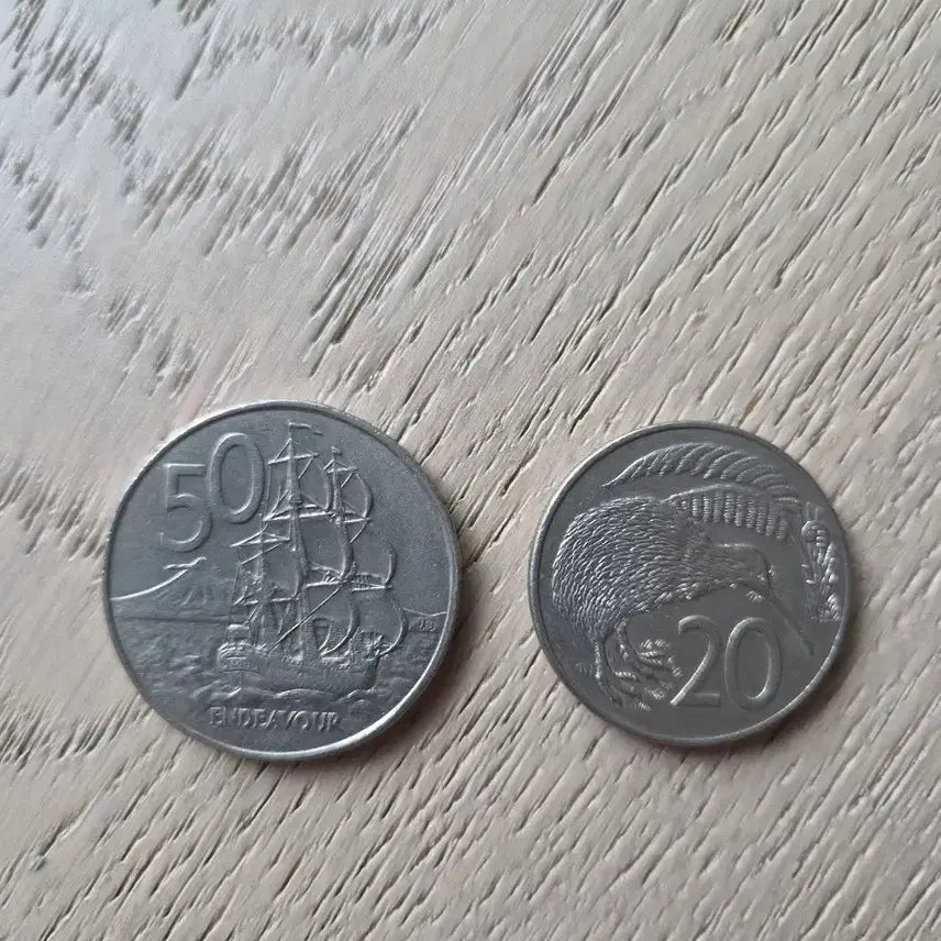 [BUNJANG] New Zealand 1987 Queen Elizabeth II Coin / 뉴질랜드 1987년 엘리자베스 여왕 동전