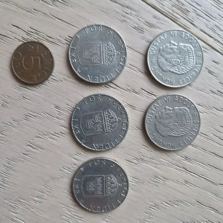 [BUNJANG] Sweden Royal Coin Set (1978-1979) / 스웨덴 왕실 동전 1978-1979년