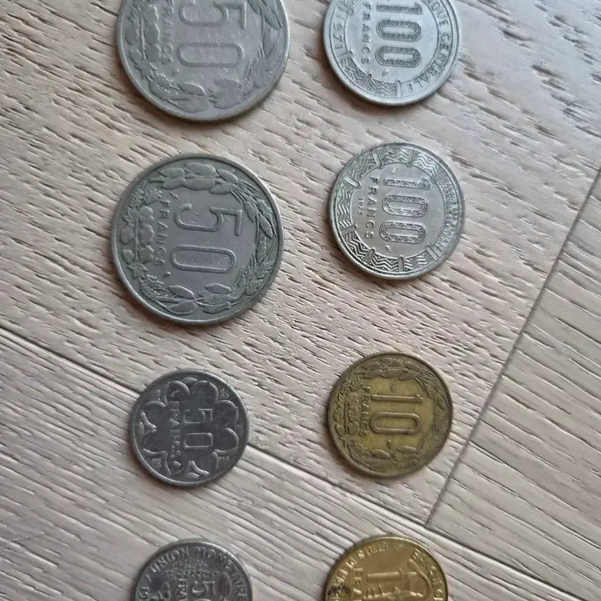 [BUNJANG] Central African Bank Coin Set (1963) / 아프리카 중앙은행 주화 세트