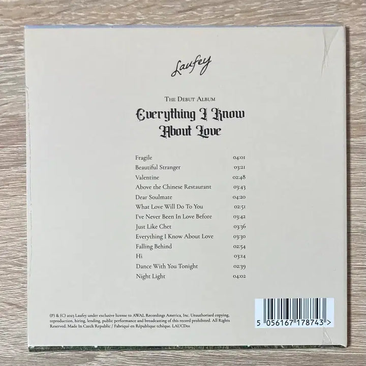 [BUNJANG] Laufey Unsealed CD / 라이베이 (Laufey) 미개봉 CD 판매