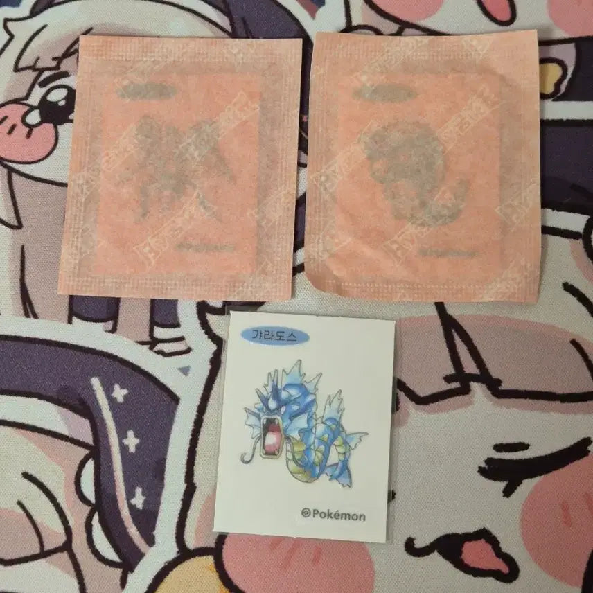 [BUNJANG] Pokemon Iccy Sticker Galarian Slowbro, Caterpie, Venomoth (Sealed) / 포켓몬 띠부씰 스티커 갸라도스 케터피 독침붕 미개봉