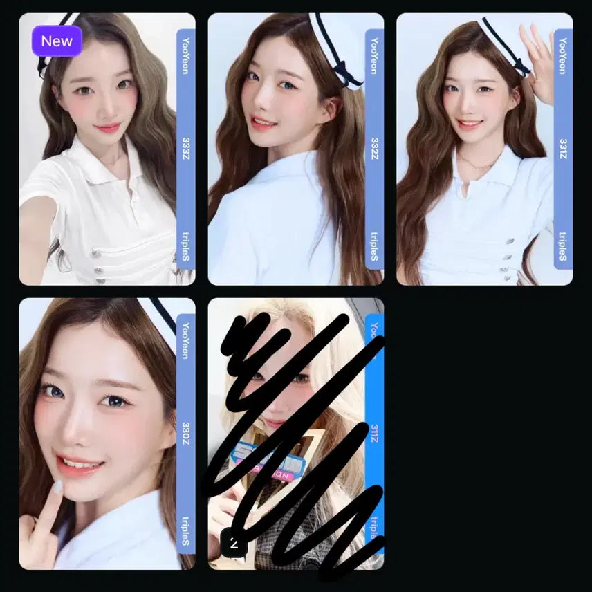 [BUNJANG] tripleS Yooyeon Summer Object Set Photocard / 트리플에스 유연 썸머 오브젝트 세트 양도