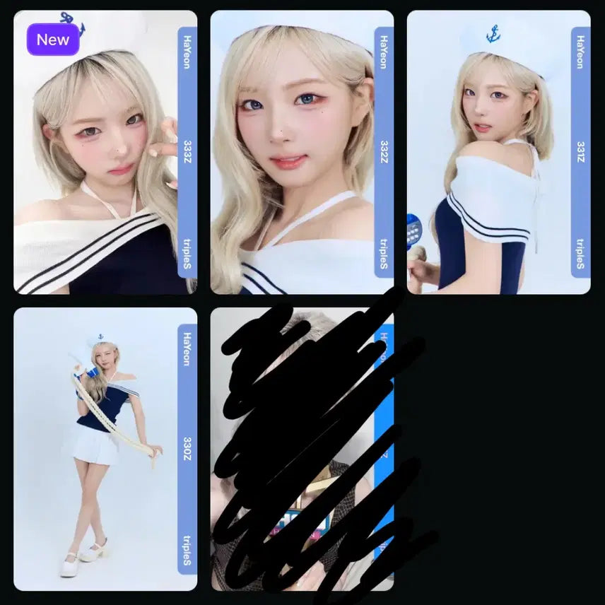 [BUNJANG] TripleS Haerin Summer Object Set / 트리플에스 하연 썸머 오브젝트 세트 양도