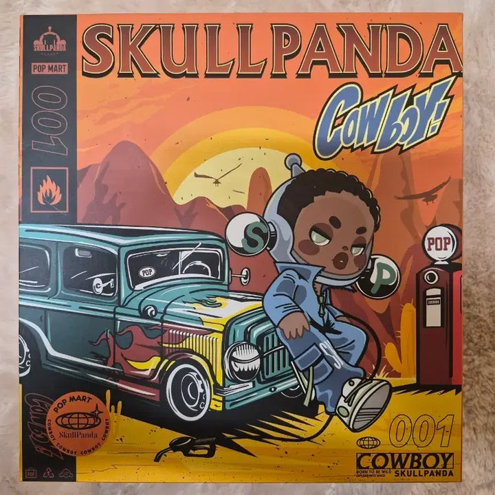 [BUNJANG] Pop Mart Skullpanda OOTD Big Figure Series 1 Cowboy / 팝마트 스컬판다 ootd big피규어 1탄 cowboy 판매!