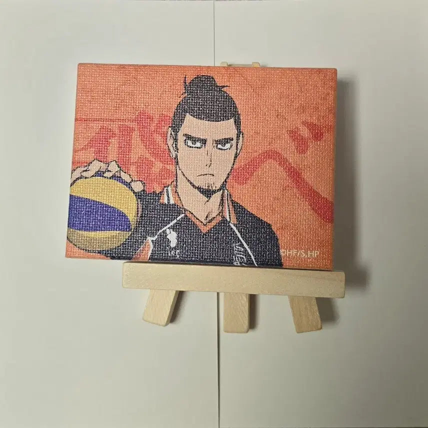 [BUNJANG] Haikyuu!! Asahi Azumane Mini Canvas Board Ver. 2 / 하이큐 미니 캔버스 보드 버전2 아즈마네 아사히