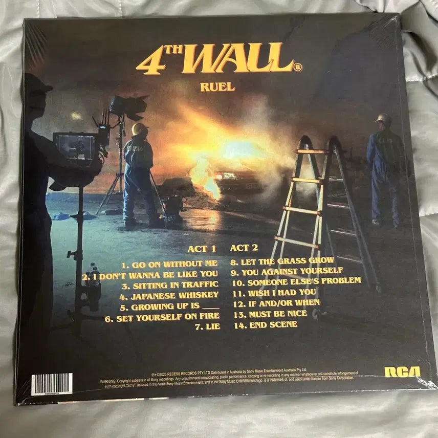 [BUNJANG] Ruel 4th Wall Vinyl LP (Sealed) / LP 미개봉) Ruel-4th wall VINYL / 루엘 정규 1집 LP 바이닐 cd 증정