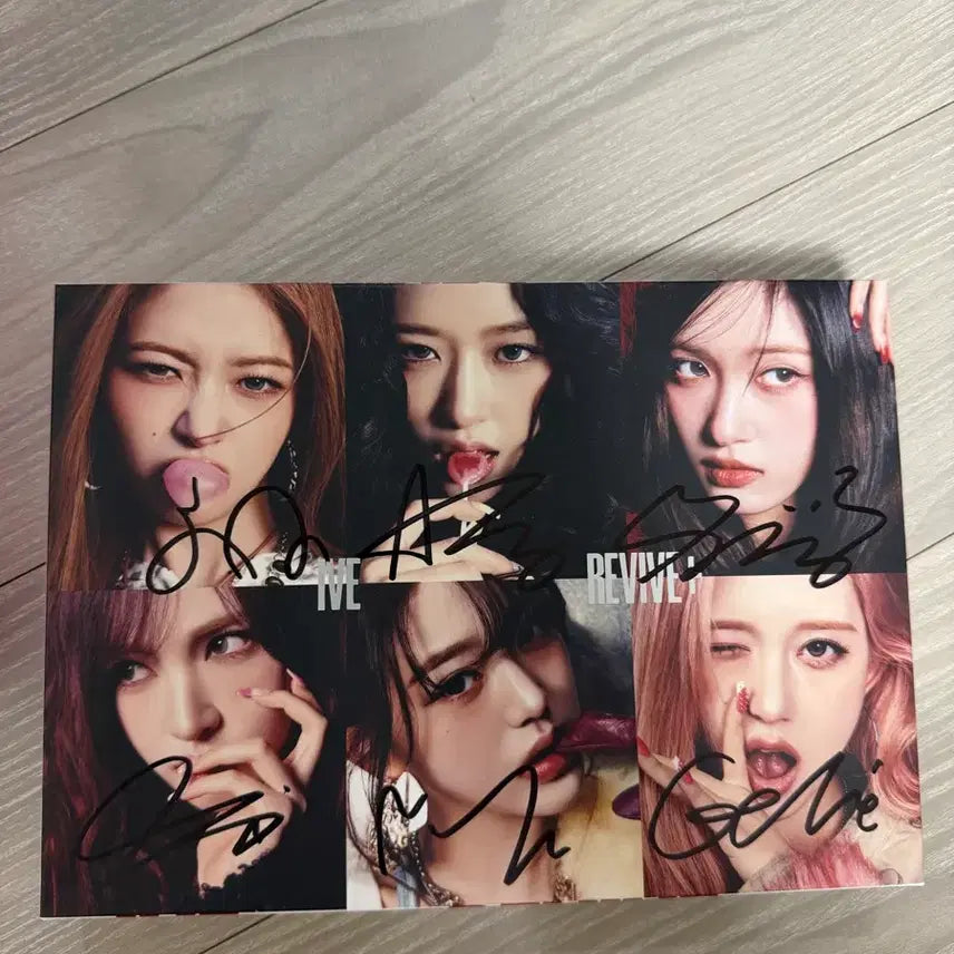 [BUNJANG] IVE REVIVE+ Official 2nd Album Autographed by All 6 Members / IVE 아이브 REVIVE+ 정규2집 6인 전원 친필사인 앨범