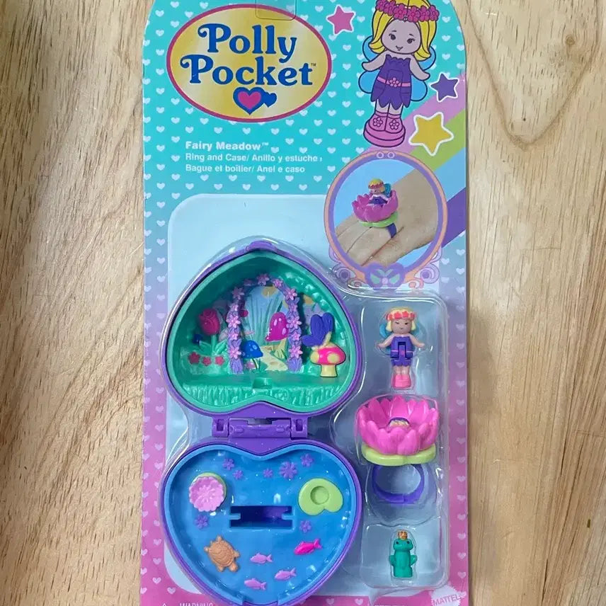 [BUNJANG] Polly Pocket Ring Fairy Meadow New / 폴리포켓 링 새상품 페어리 미도우