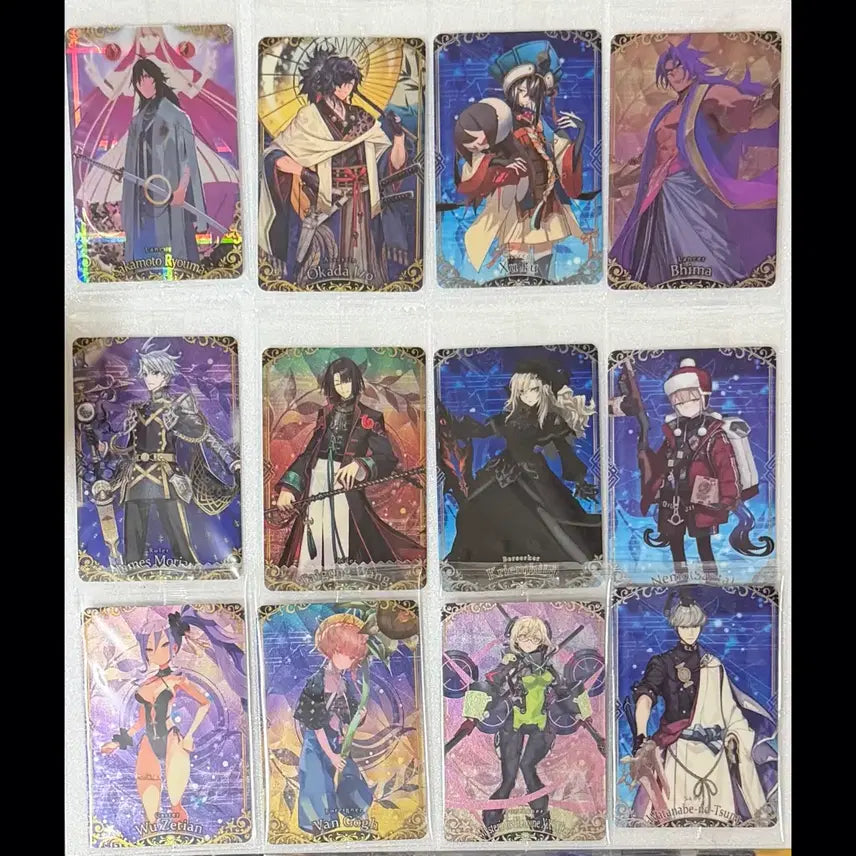 [BUNJANG] Fate/Grand Order Ryoma &amp; Tai Gong Wang Wafer Card Bundle Set / 페이트 그랜드 오더 fgo 페그오 웨하스 료마 모조교 태공망 등 일괄판매