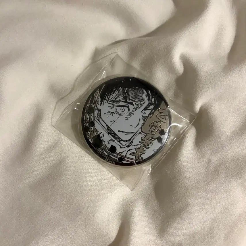 [BUNJANG] Jujutsu Kaisen Yuta Okkotsu Silver Original Art Can Badge Jump Shop / 주술회전 옷코츠 유타 실버 원화 캔뱃지 점프샵