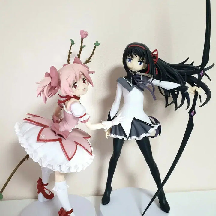 [BUNJANG] Puella Magi Madoka Magica Homura Akemi &amp; Madoka Kaname Figure Set / 마법소녀 마도카 마기카 아케미 호무라 카나메 마도카 피규어